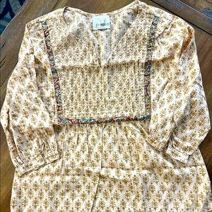 Boho blouse girls size 8
